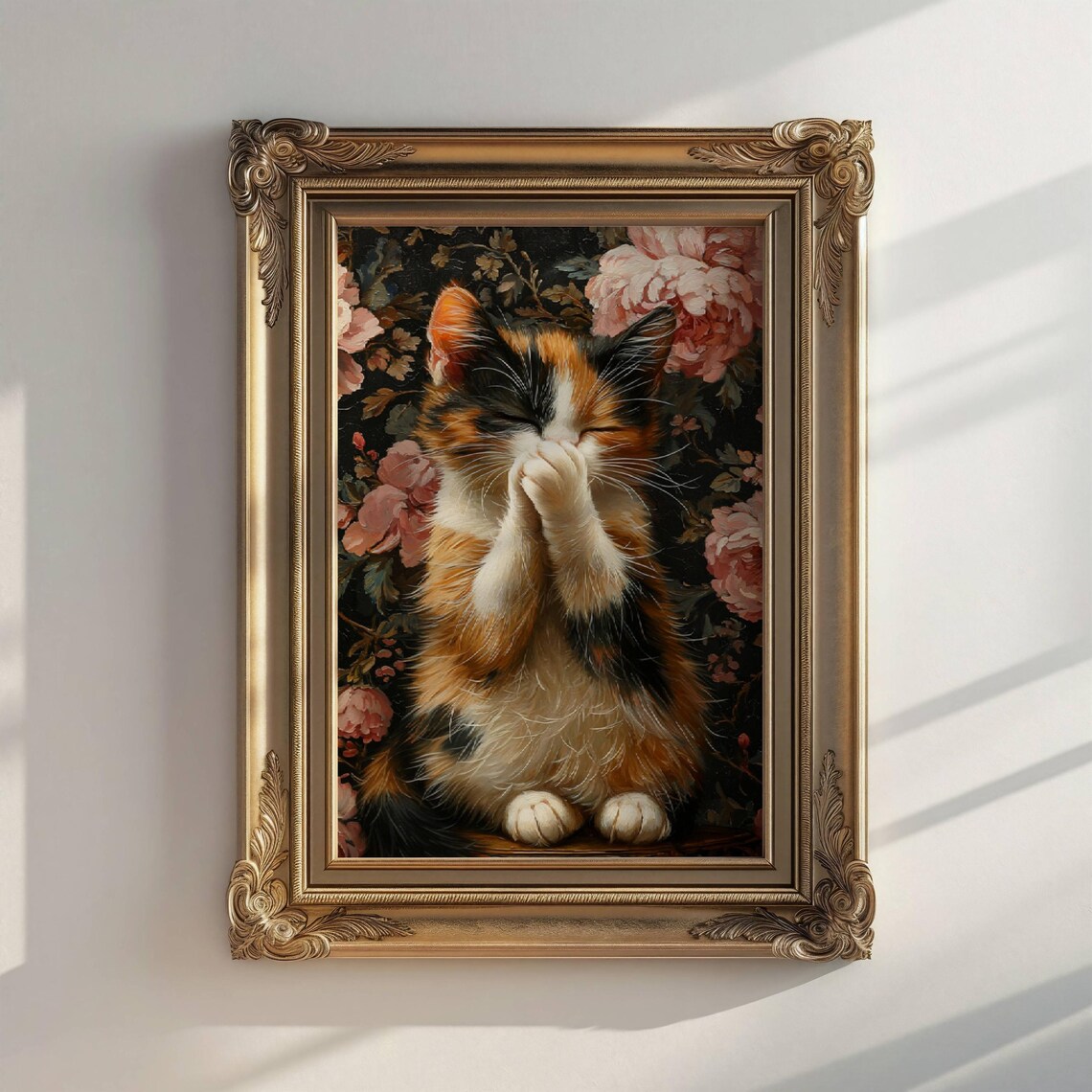 Funny Cat Bathroom Toilet Humor Art Print, Cat Lover Gift - Image 2