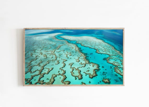 Frame Tv Drone Photography Frame Tv Art Ocean Landscape Art For Frame Tv Art Background Tropical Art
