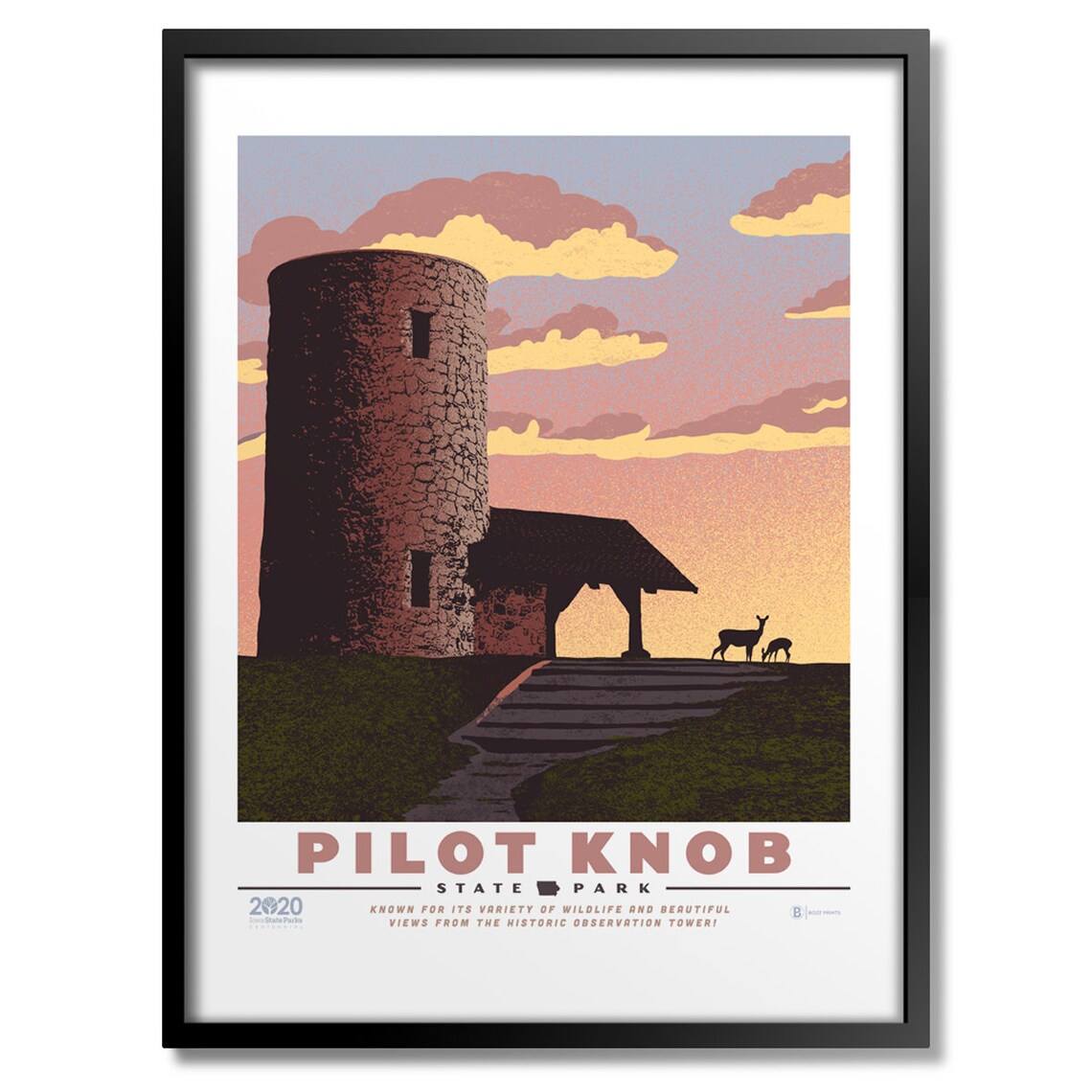 Pilot Knob State Park Art Print