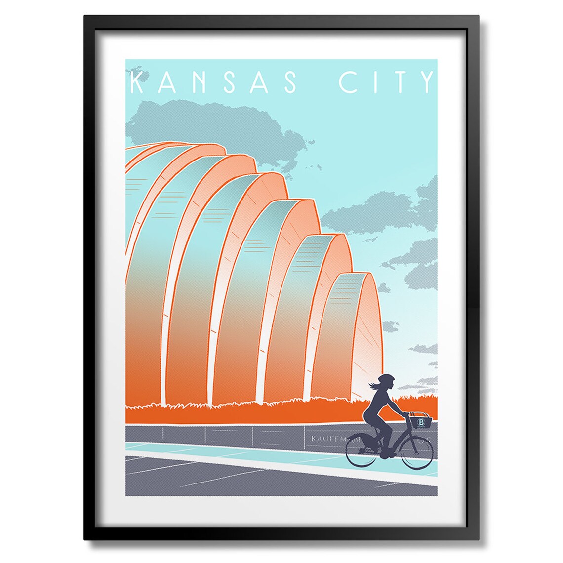 Kansas City Kauffman Center Art Print