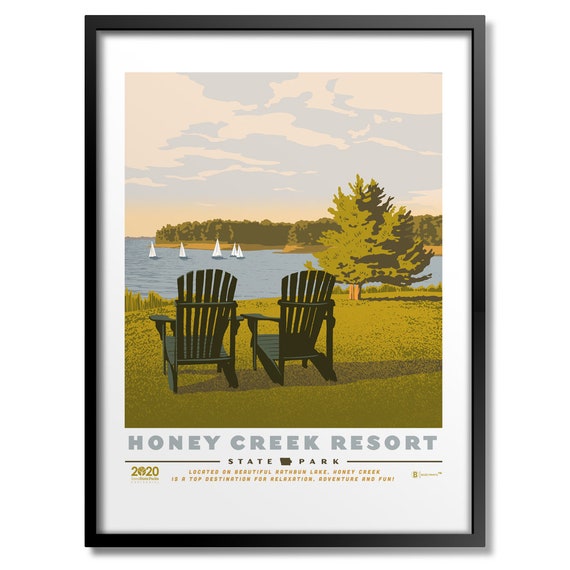 Honey Creek Resort State Park Print