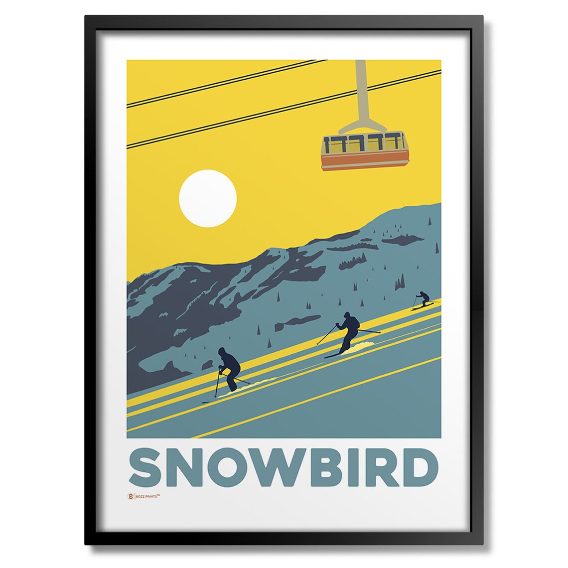 Snowbird Sunset Poster