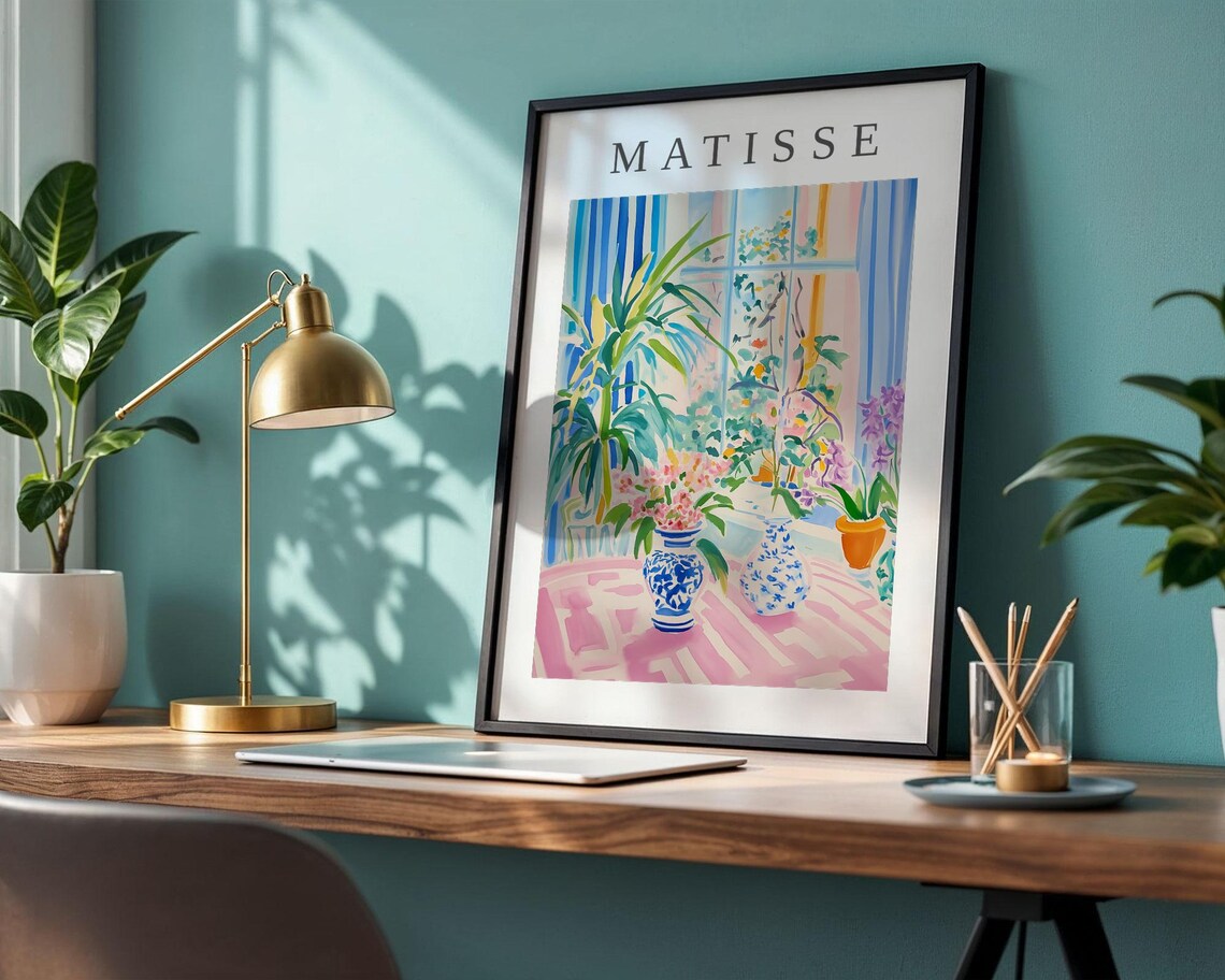 Henri Matisse Abstract Flower And Fruit, Minimalist - Image 2