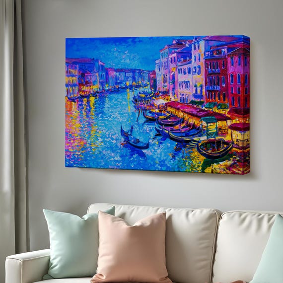 Russia Neva River Landscape Wall Art Gift For Home Decor Housewarming Gift Framed Wall Art Regional Wall Decor