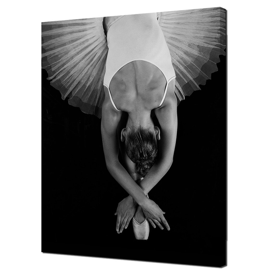 Beautiful Ballerina Elegant Pose Art Print