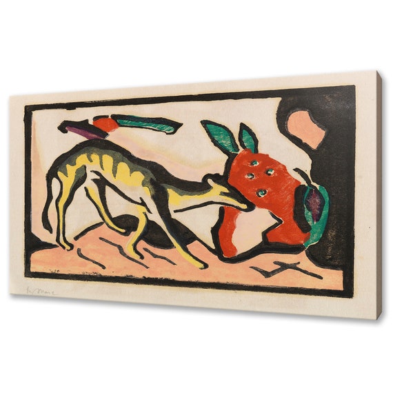 Wassily Kandinsky Der Blaue Reiter 1912 Classic Design Abstract Decor Reproduction Print Wall Art Picture