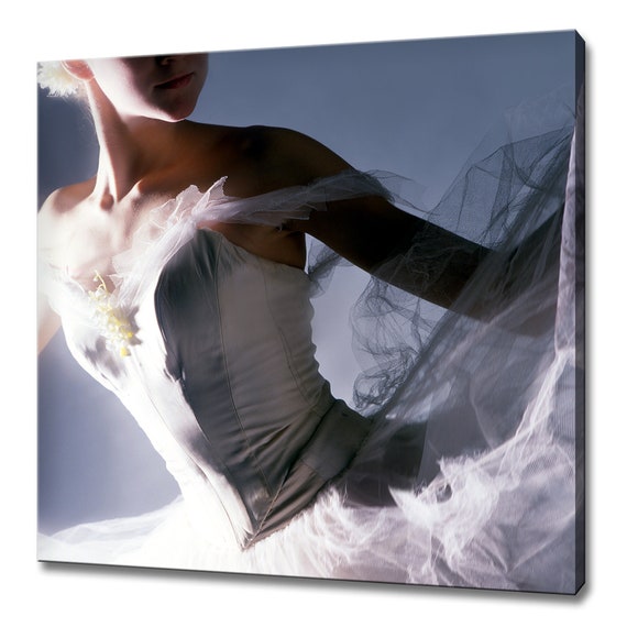 Stunning Ballerina In Silk Dress Modern Design Home Decor Print Wall Art Picture