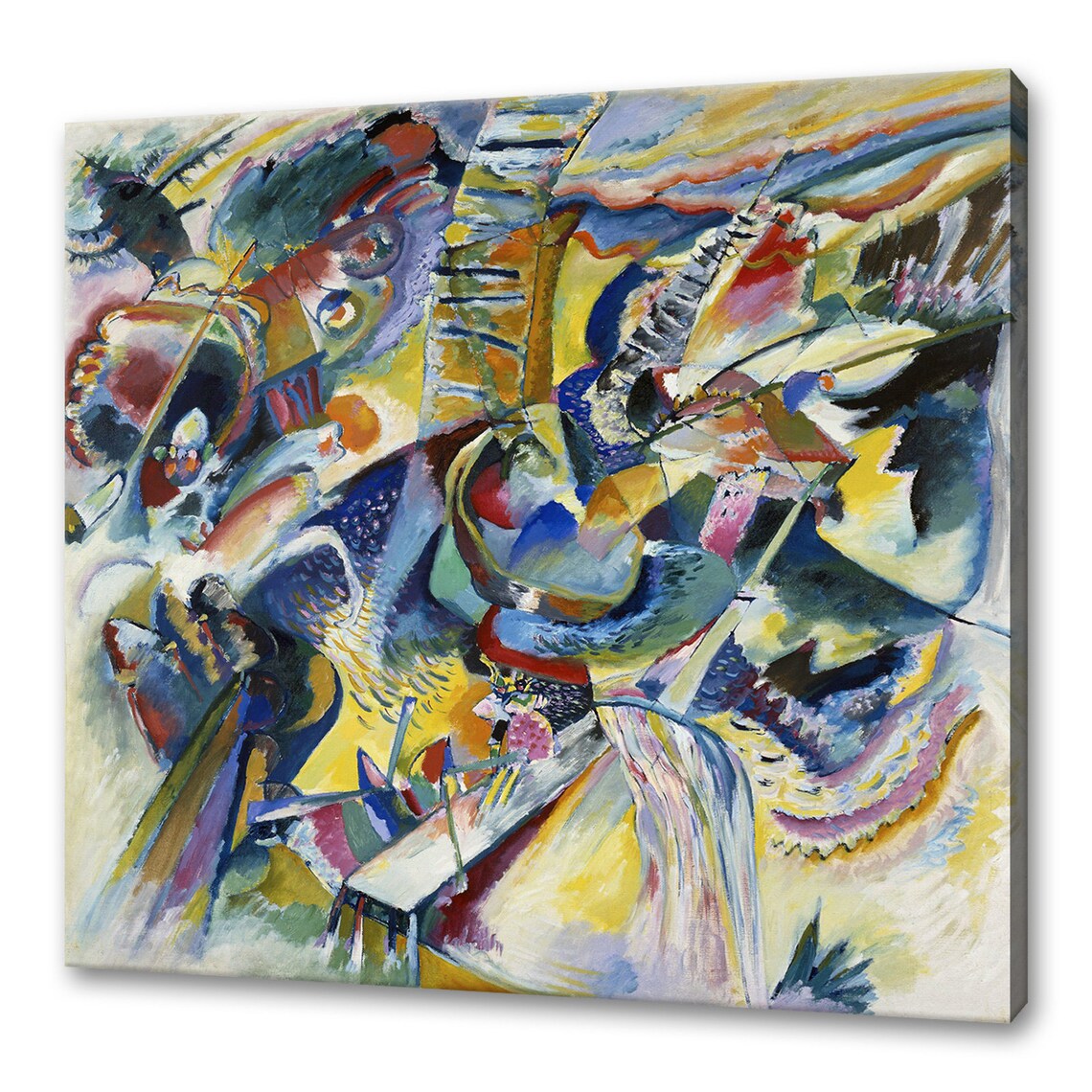 Wassily Kandinsky Improvisation Klamm Art Print