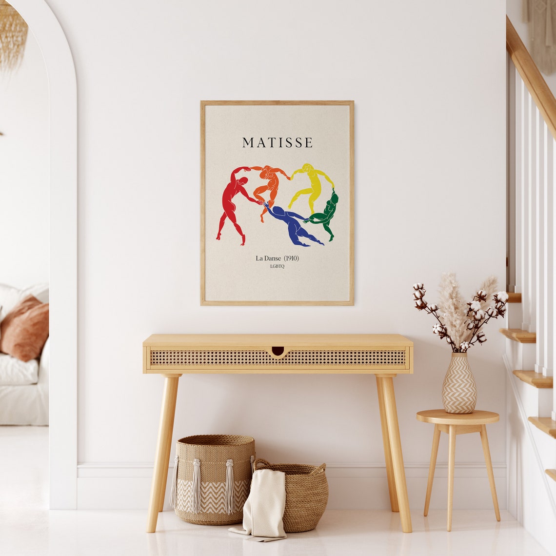 Henri Matisse La Danse 1910 Rainbow Dancers LGBTQ Pride Art Poster - Image 5