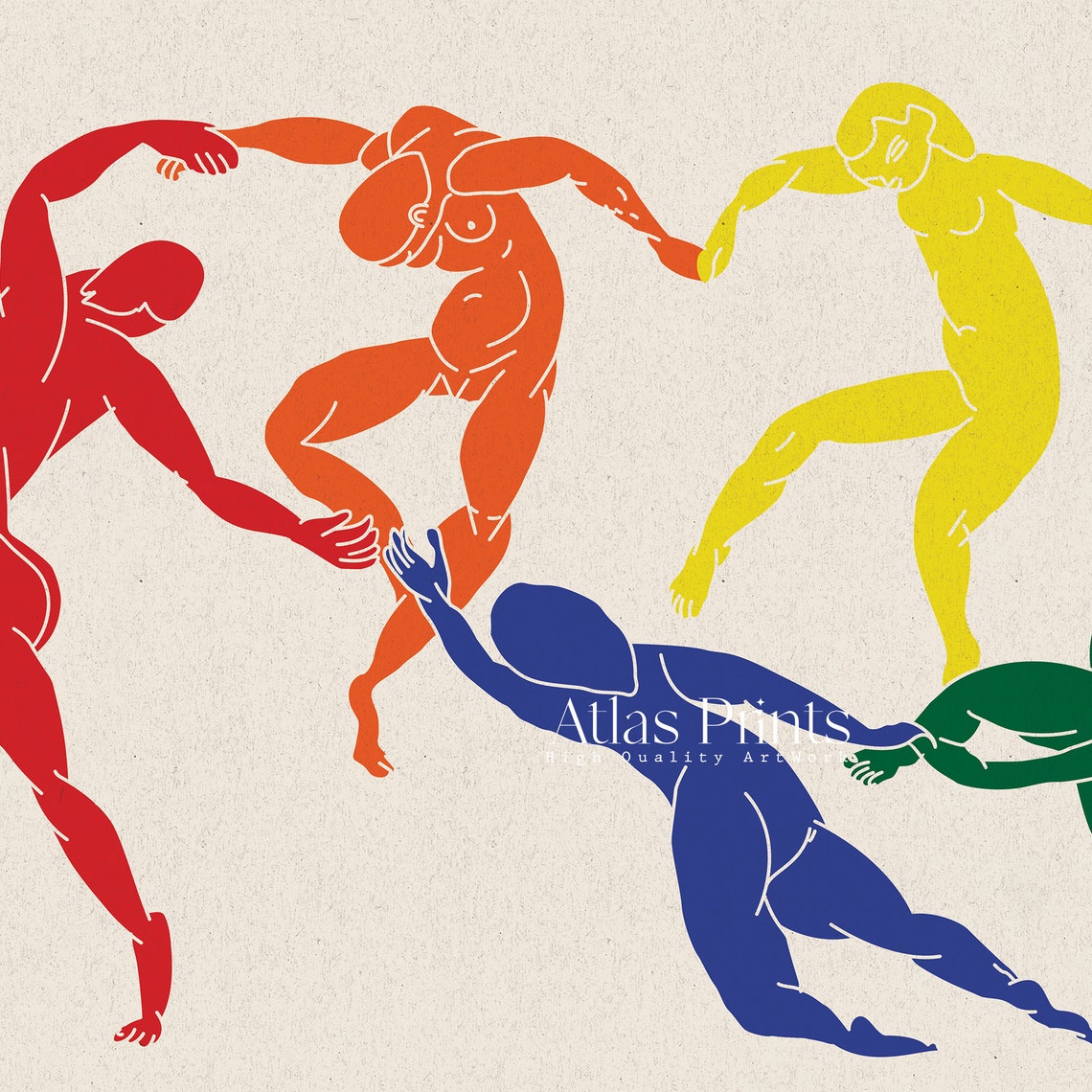 Henri Matisse La Danse 1910 Rainbow Dancers LGBTQ Pride Art Poster - Image 4