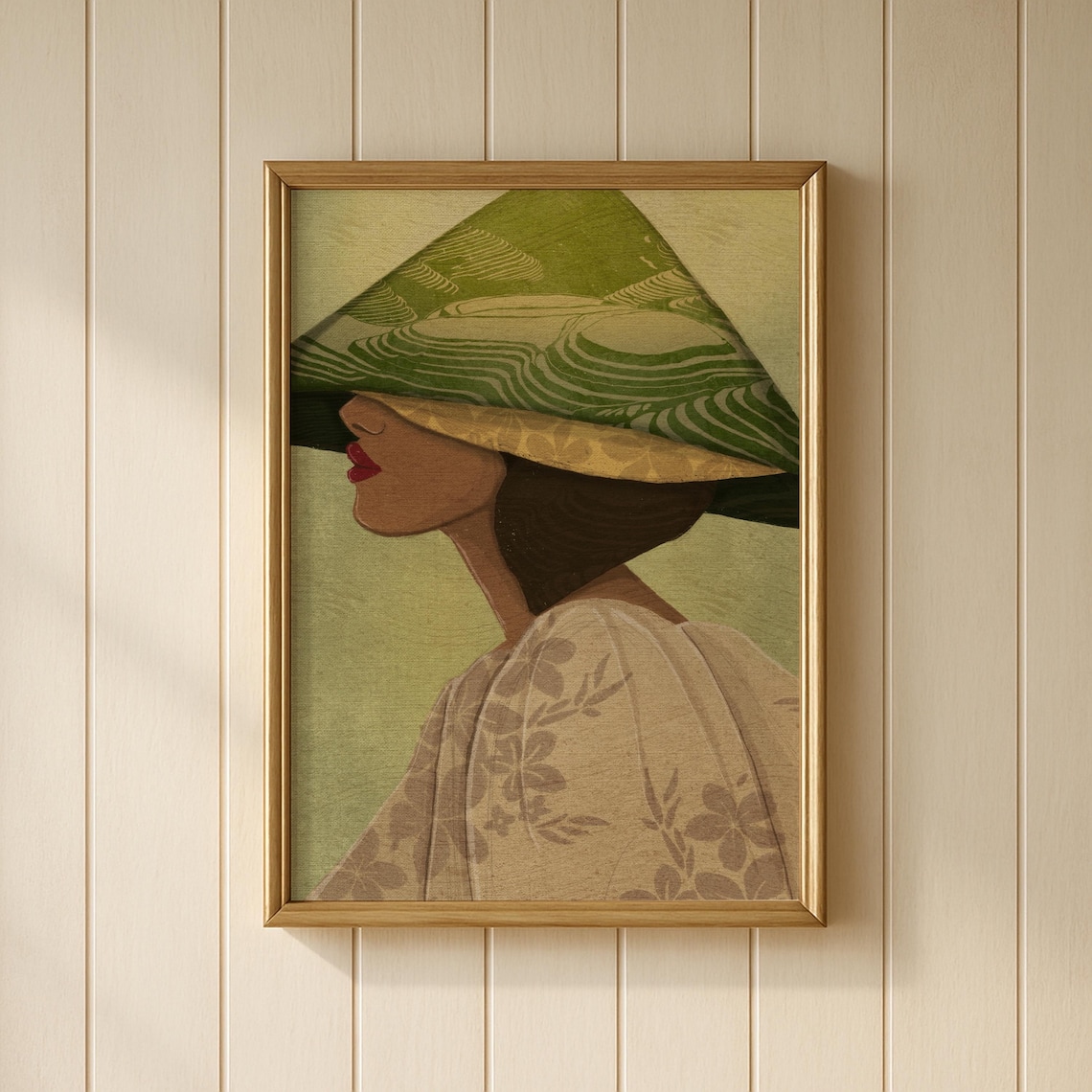 Filipina Boho Feminist Art Print, Philippine Poster