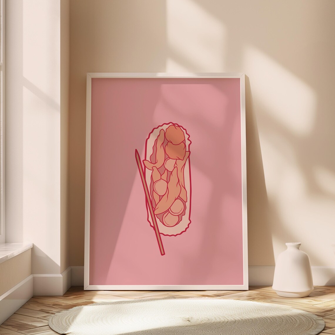 Filipino Fishball Cart Street Food Art Pinoy Home Kitchen Printables Digital Download Wall Decor Philippine Tradition Culture