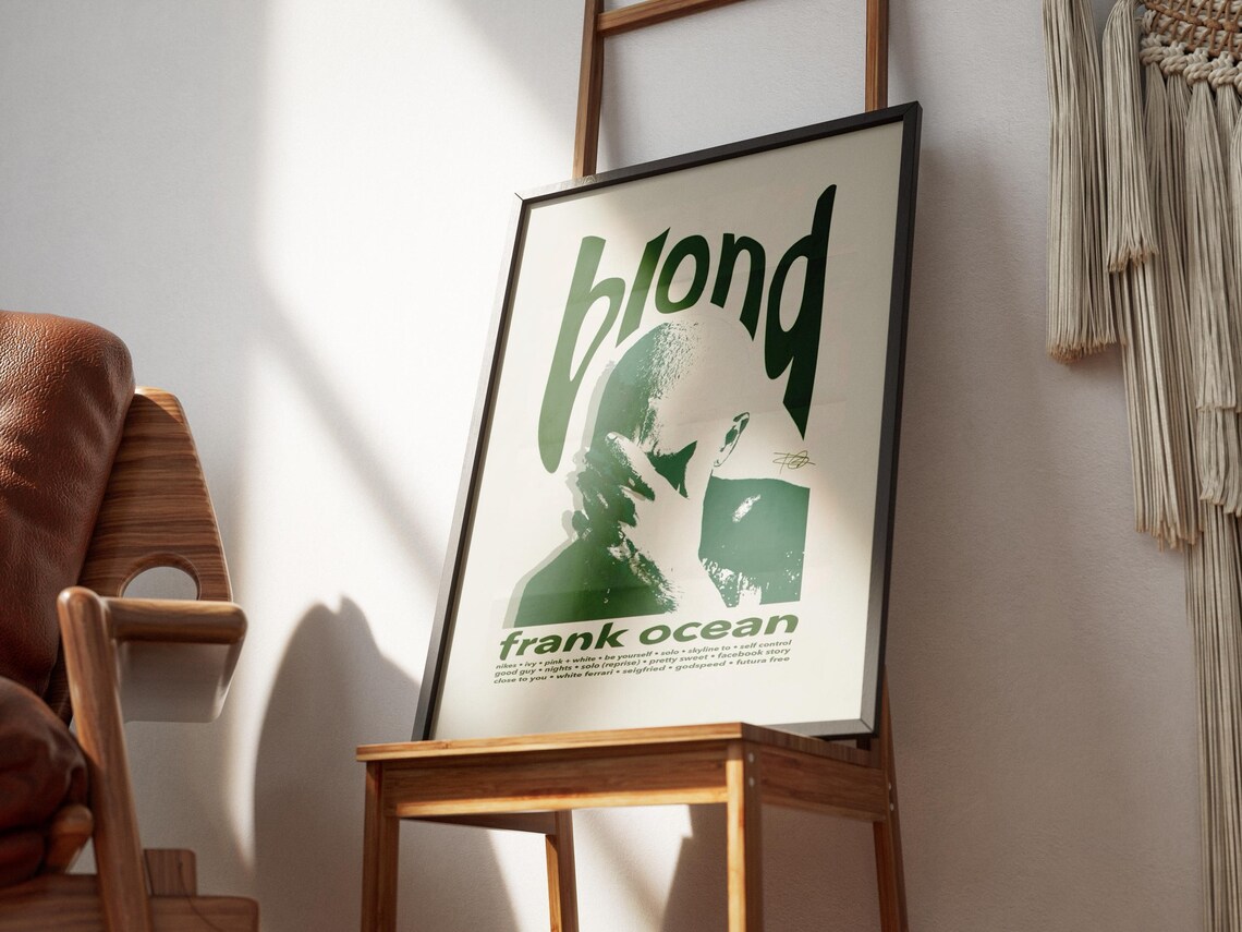 Frank Ocean Blonde Aesthetic Album Art Print - Image 2