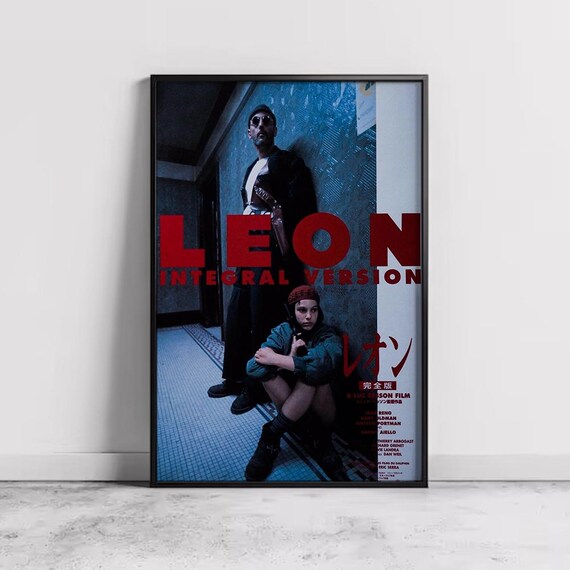 Leon The Professional Integral Version Japanese Luc Besson Film Poster