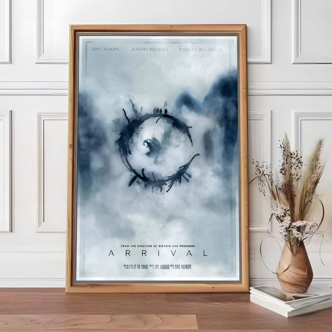 Arrival Amy Adams Denis Villeneuve Alien Symbol Sci Fi Film Poster - Image 2