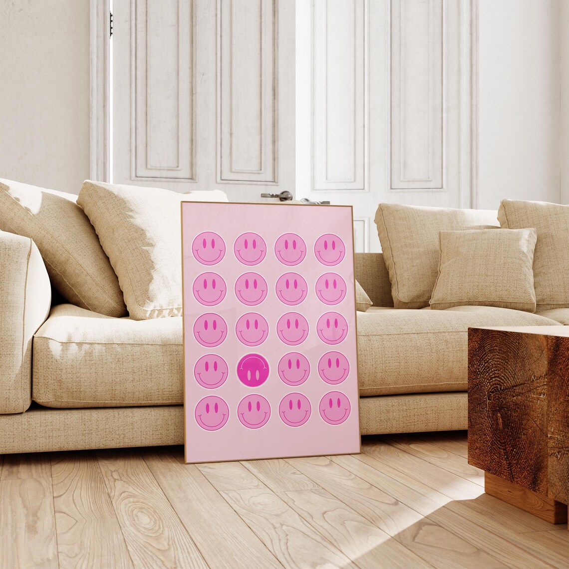 Boss Babe Energy Flapper Girl Retro Pink Glam Quote Wall Art - Image 2