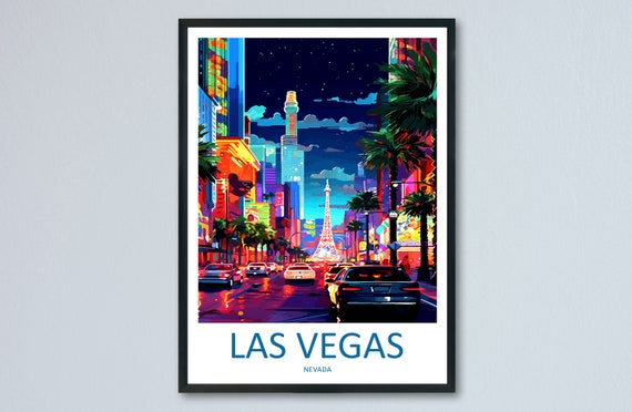 Las Vegas Wall Hanging Travel Poster