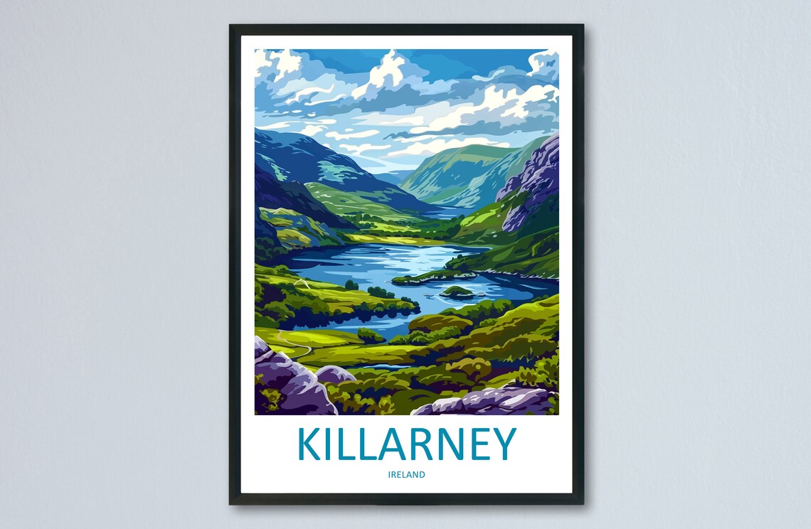 Killarney National Park Landscape Art Print