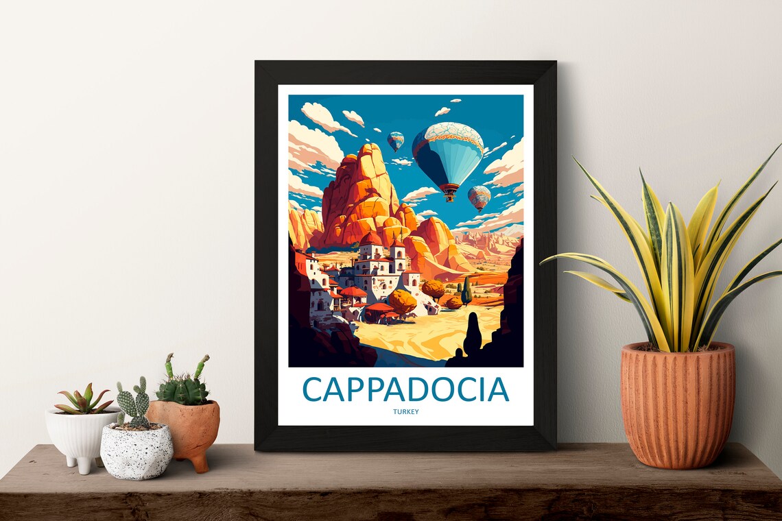 Cappadocia Travel Poster, Europe Wall Decor - Image 3