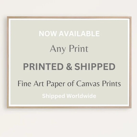 Custom Artwork Service Announcement Created And Shipped Poster