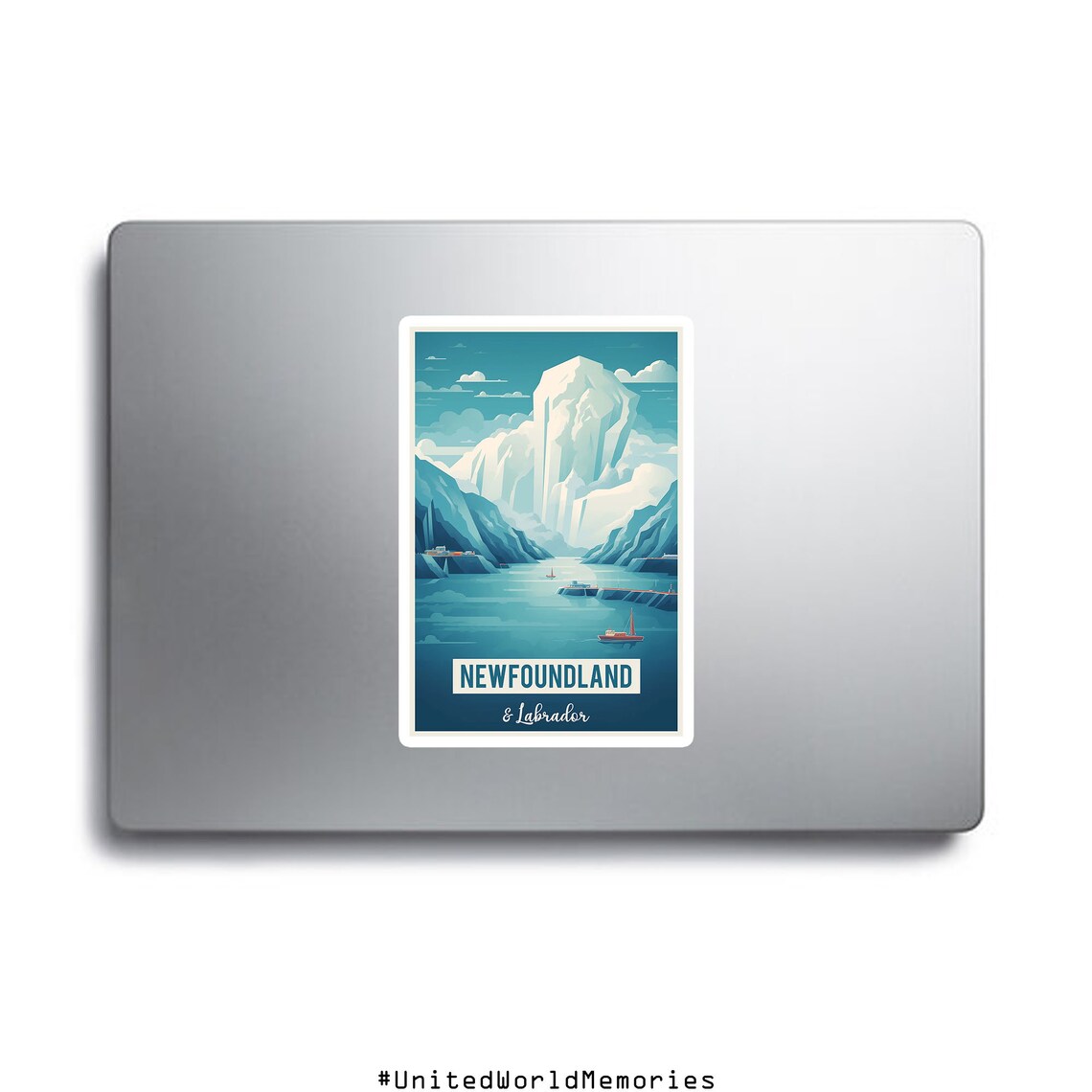 Newfoundland And Labrador Iceberg Travel Poster - Image 2
