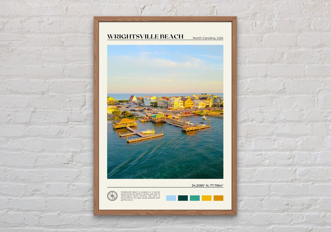 Wrightsville Beach North Carolina Art Print