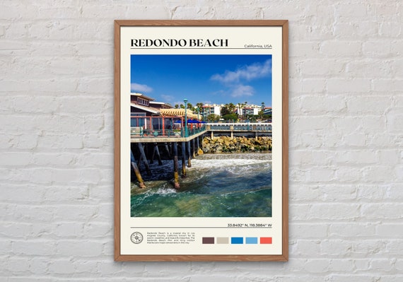Redondo Beach Photography Print, California Coast