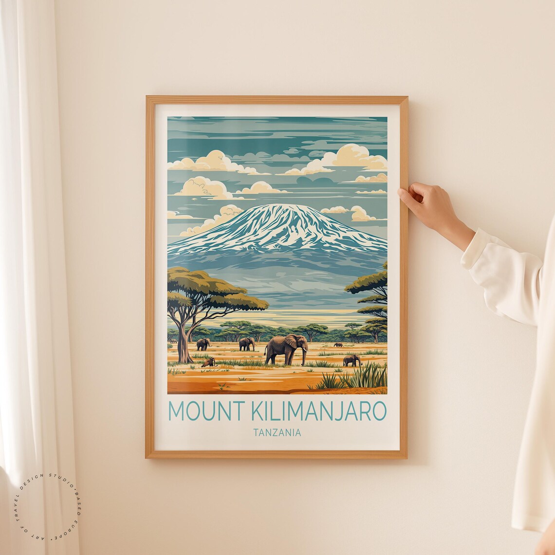 Mount Kilimanjaro National Park Travel Poster - Image 2