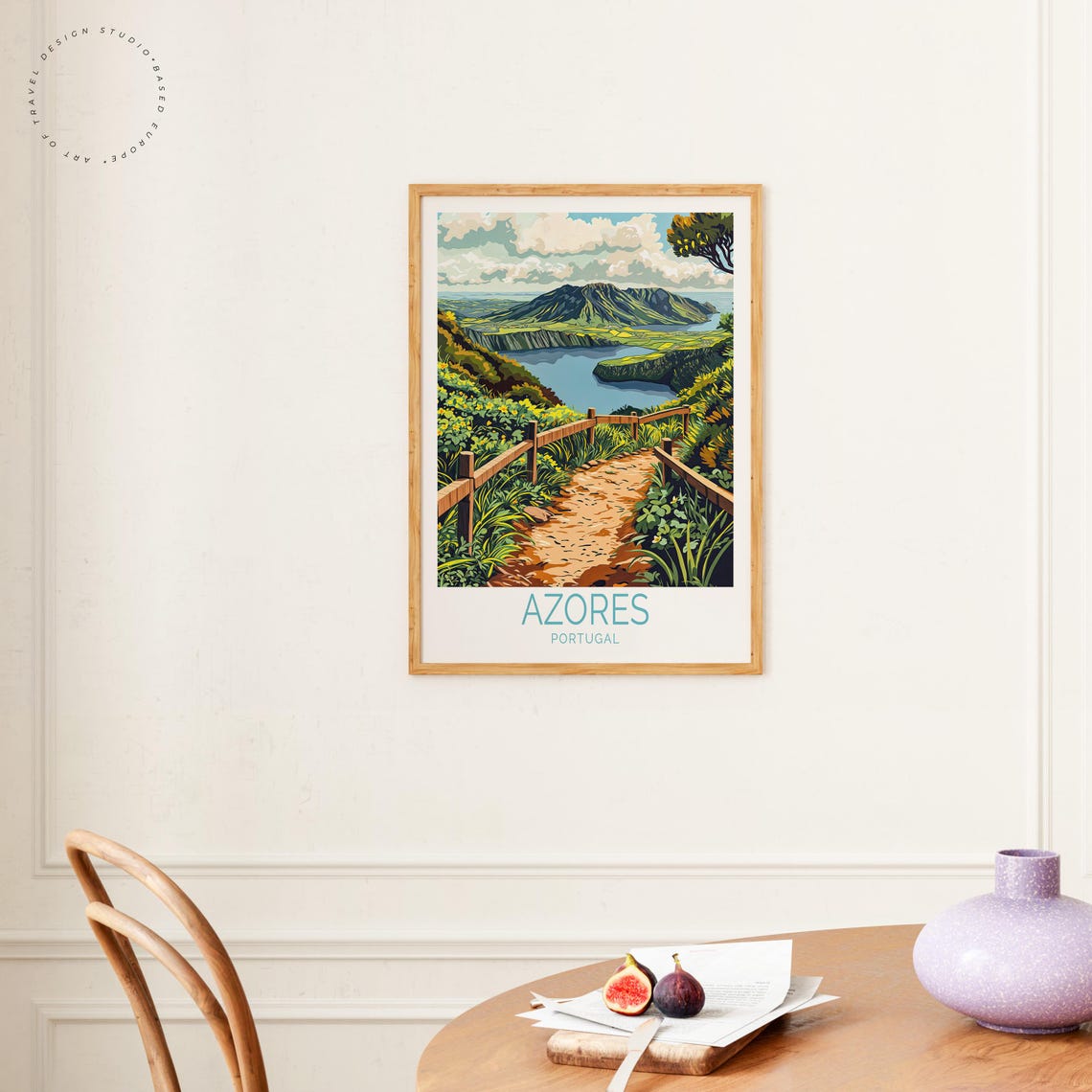 Azores Portugal Travel Poster, Home Decor - Image 4