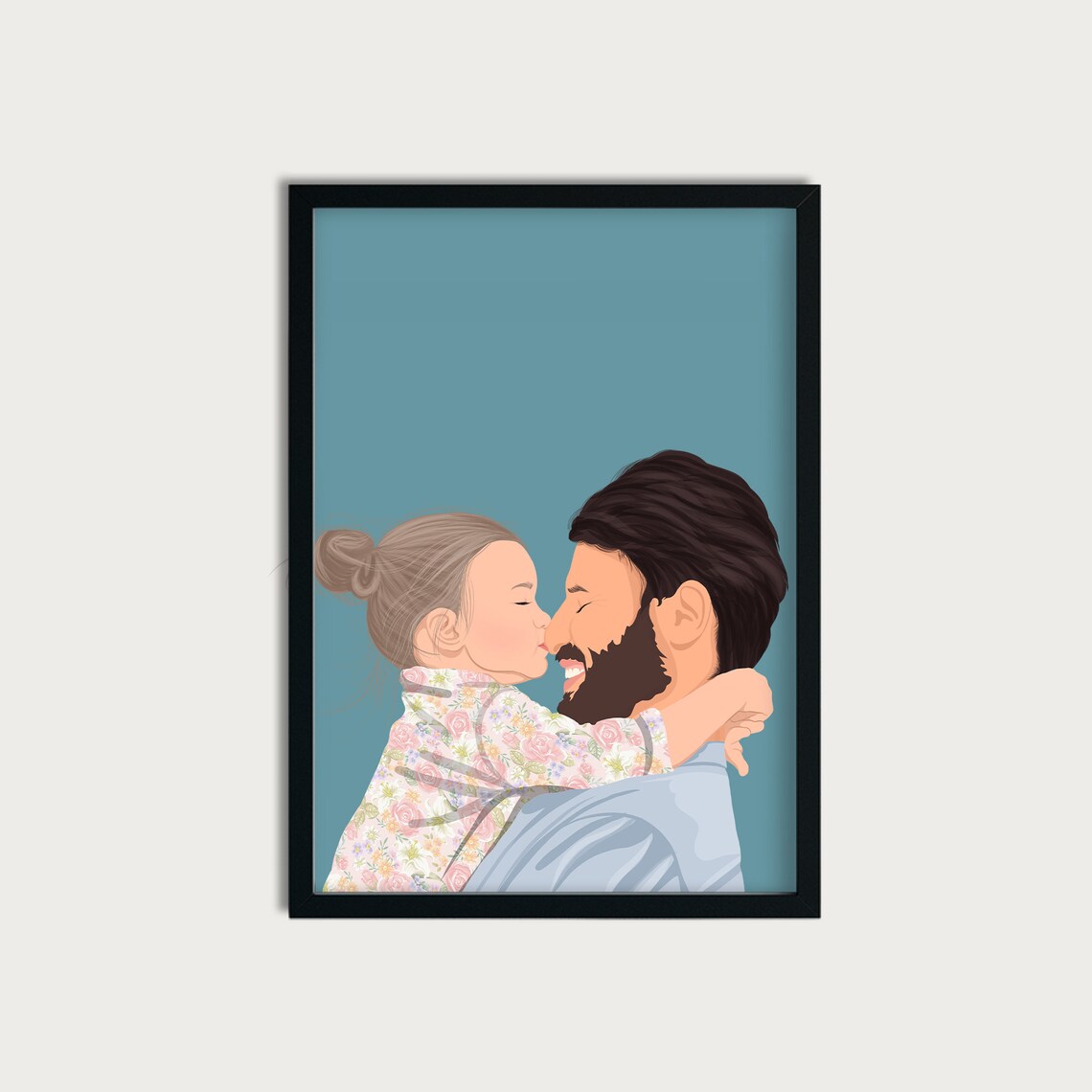 Personalized Faceless Portrait, Artistic Flair - Image 2