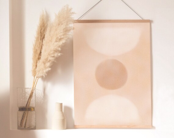 Geometric Art Print Beige Abstract Wall Art Modern Wall Art Minimalist Print Wall Decor Living Room Wall Art Wall Art
