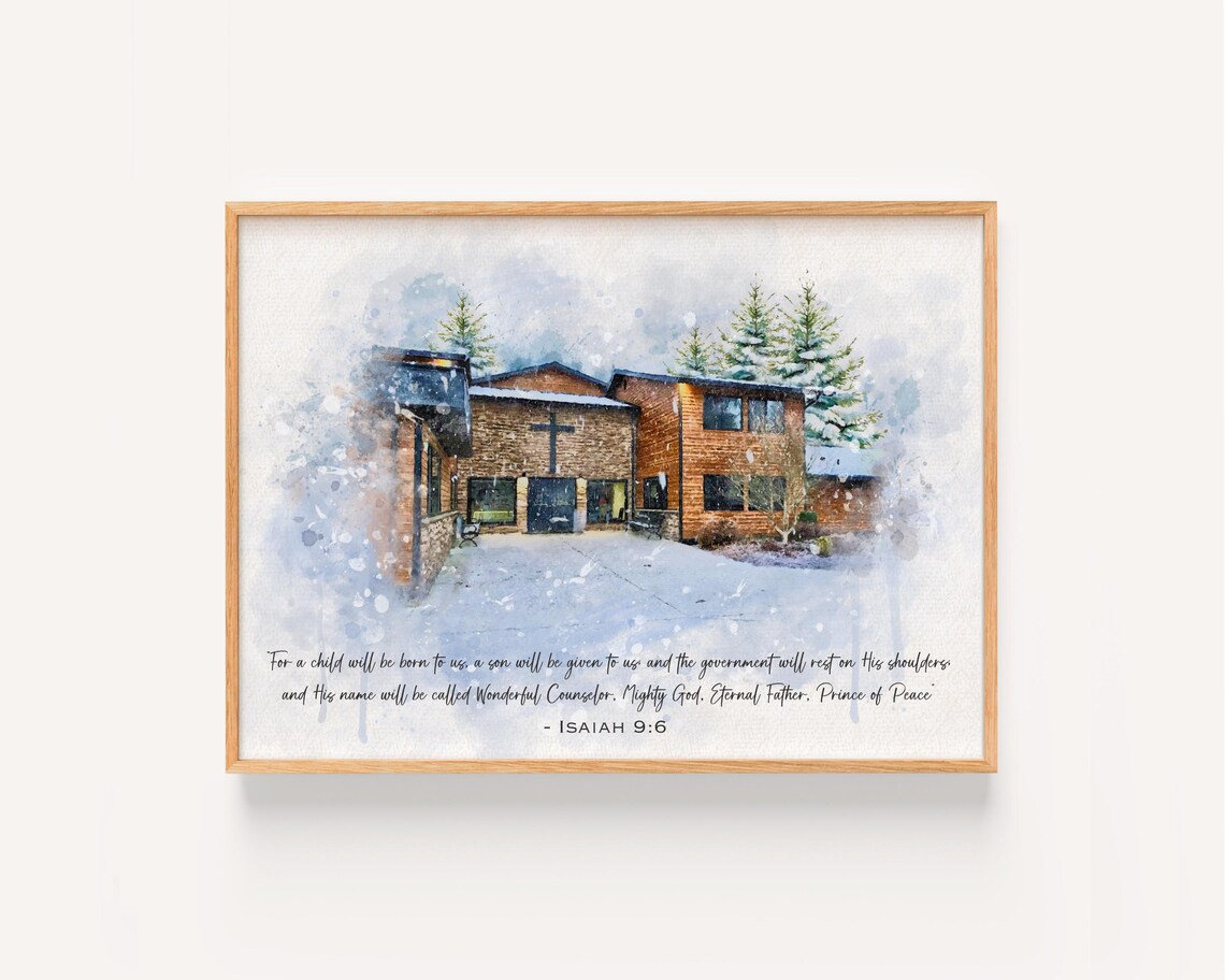 Custom Watercolor House Portrait of 36 Balmoral Street Home Poster - Image 2