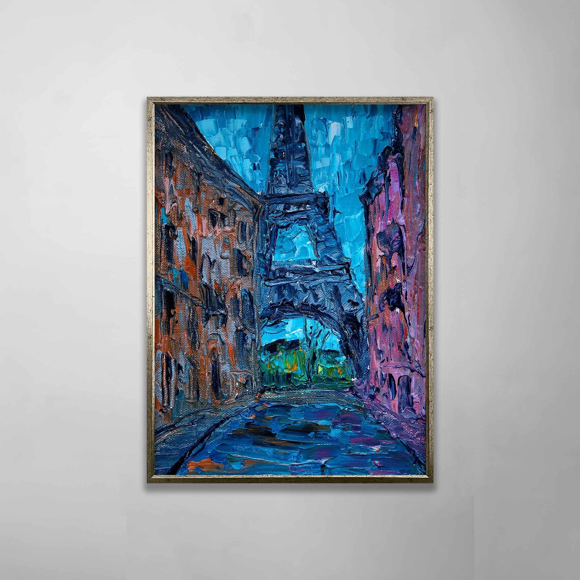 Abstract Eiffel Tower View, Modern Landscape - Image 5