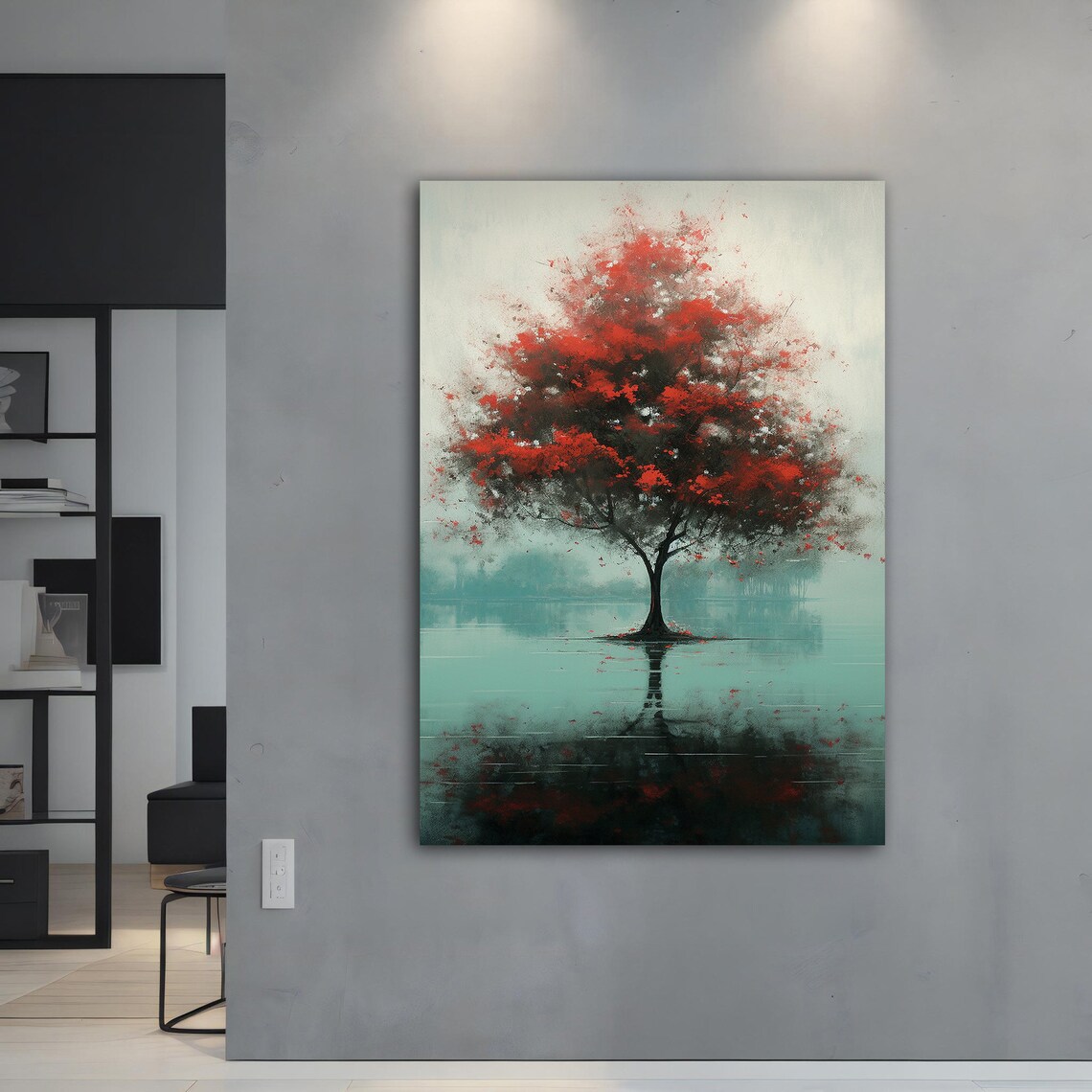 Abstract Tree, Modern Wall Art Print - Image 4