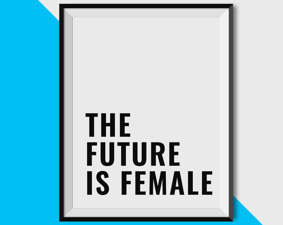 Feminist Poster Resist Anti Trump Print Women Rights Print Feminist Art Feminist Gift Girl Power Empowerment Gifts Grl Pwr - Image 3