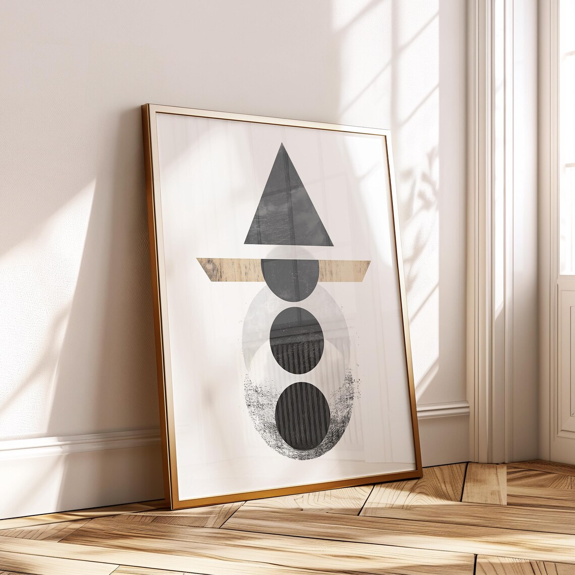Geometric Print, Modern Abstract Wall Art