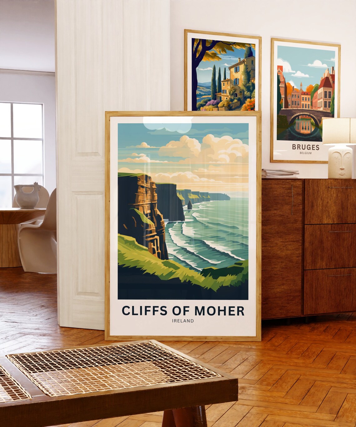 Cliffs Of Moher Travel Print Ireland Poster Print - Image 5