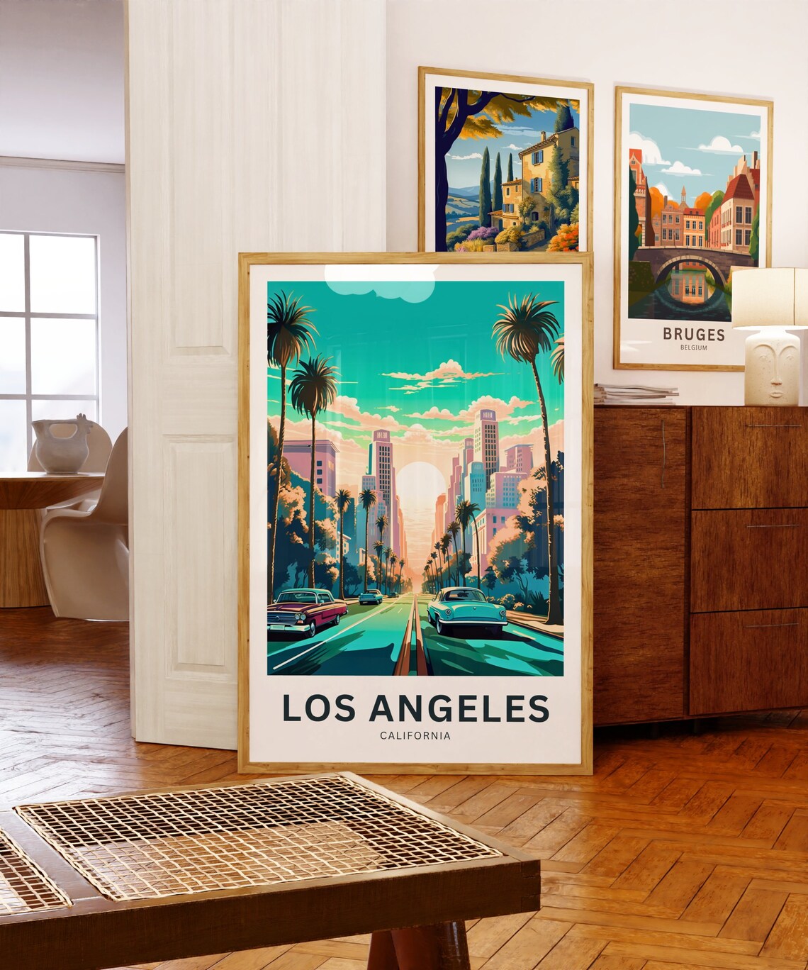 Custom Los Angeles Travel Print - Personalized - Image 5