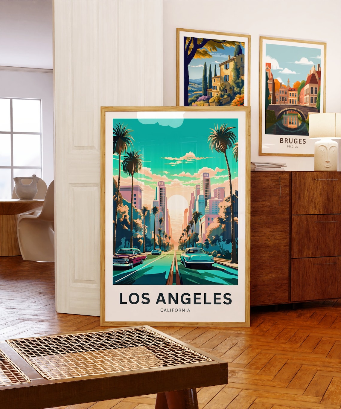 Los Angeles Present Travel Poster - Image 5