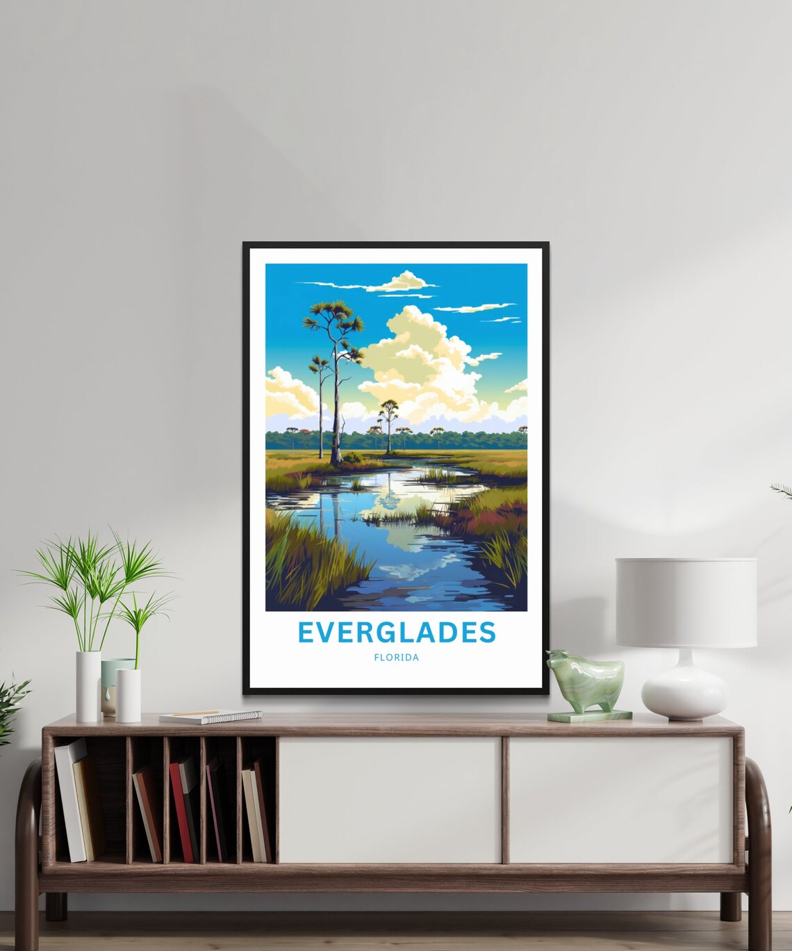 Everglades Travel Poster, Florida Wall Art Print - Image 2