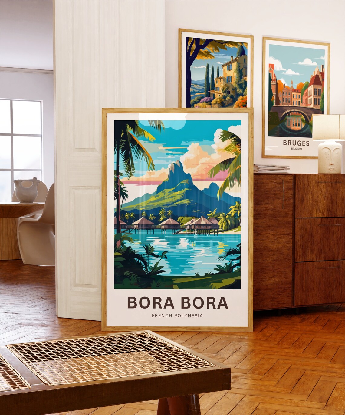 Bora Bora French Polynesia Travel Poster - Image 5