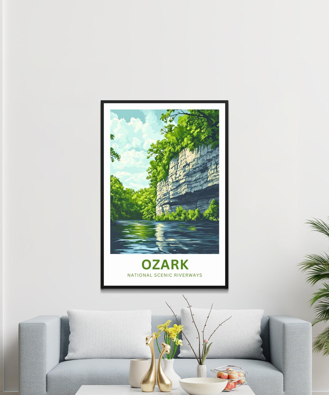 Ozark National Scenic Riverways Travel Poster, Missouri - Image 4