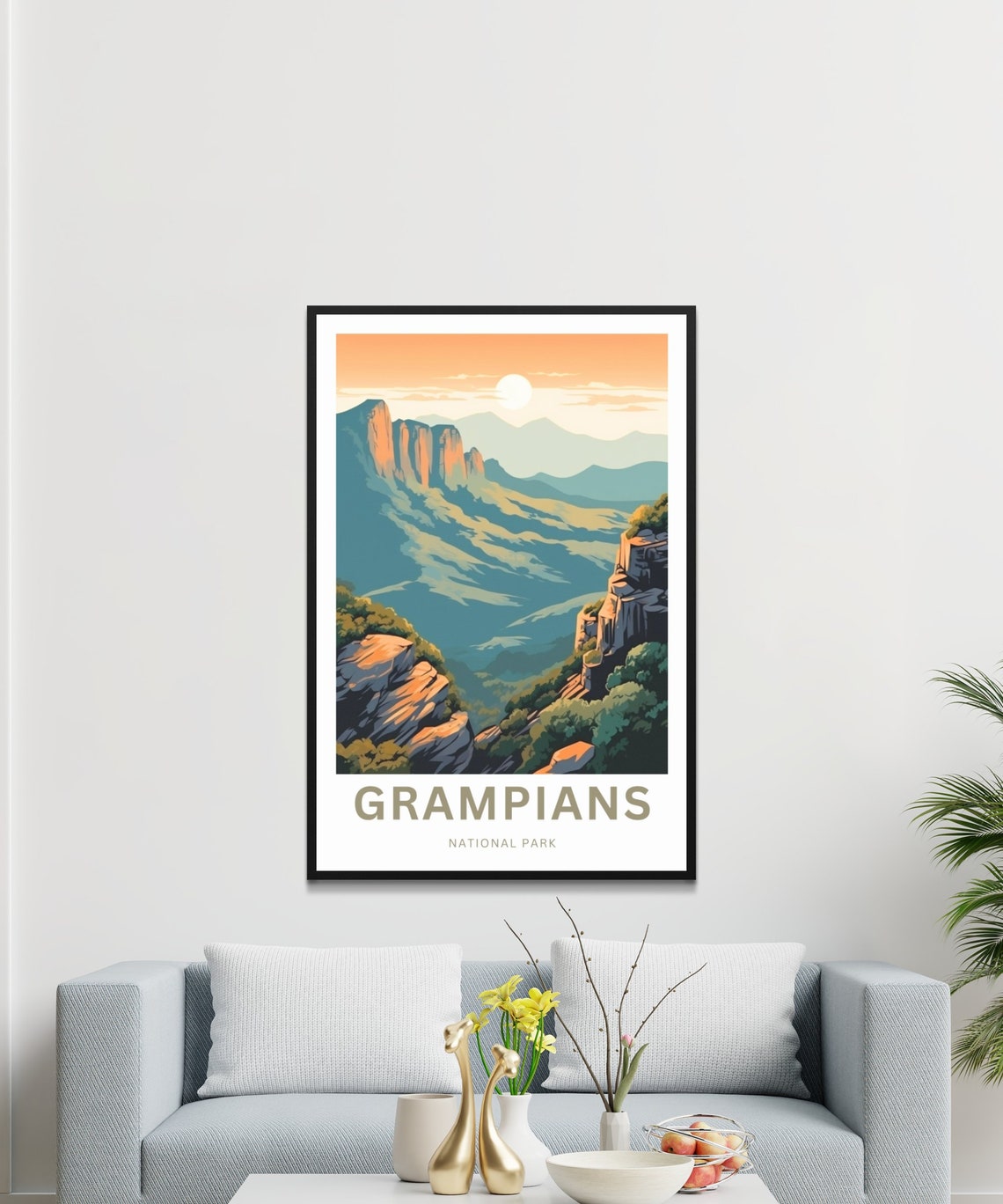 Personalized Grampians National Park Australia Custom Nature Poster - Image 3