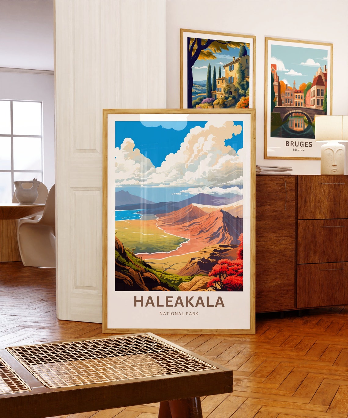 Personalized Haleakala National Park Crater Custom Text Poster - Image 5