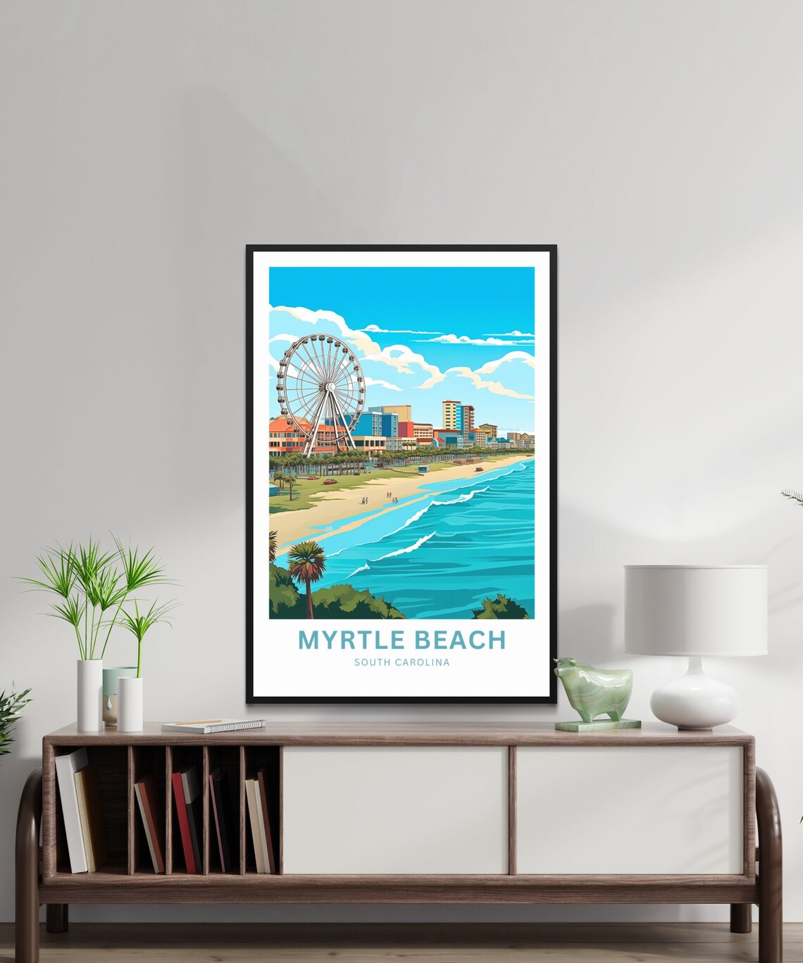 Myrtle Beach South Carolina Present Gift Poster - Image 3
