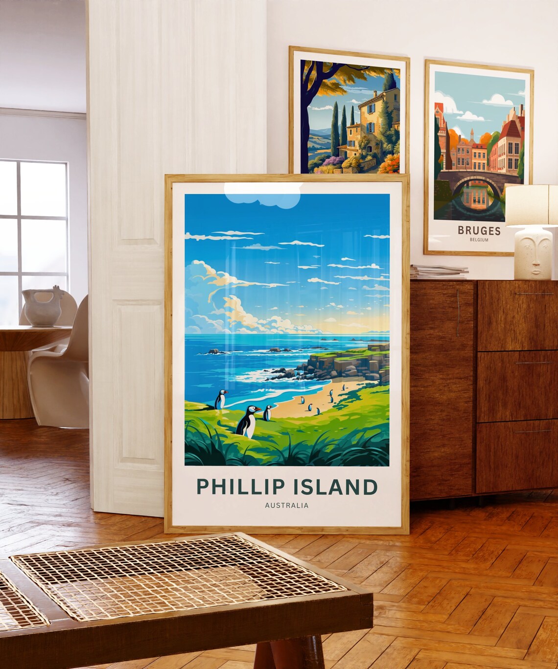 Phillip Island Travel Poster, Australia Wall Art - Image 5