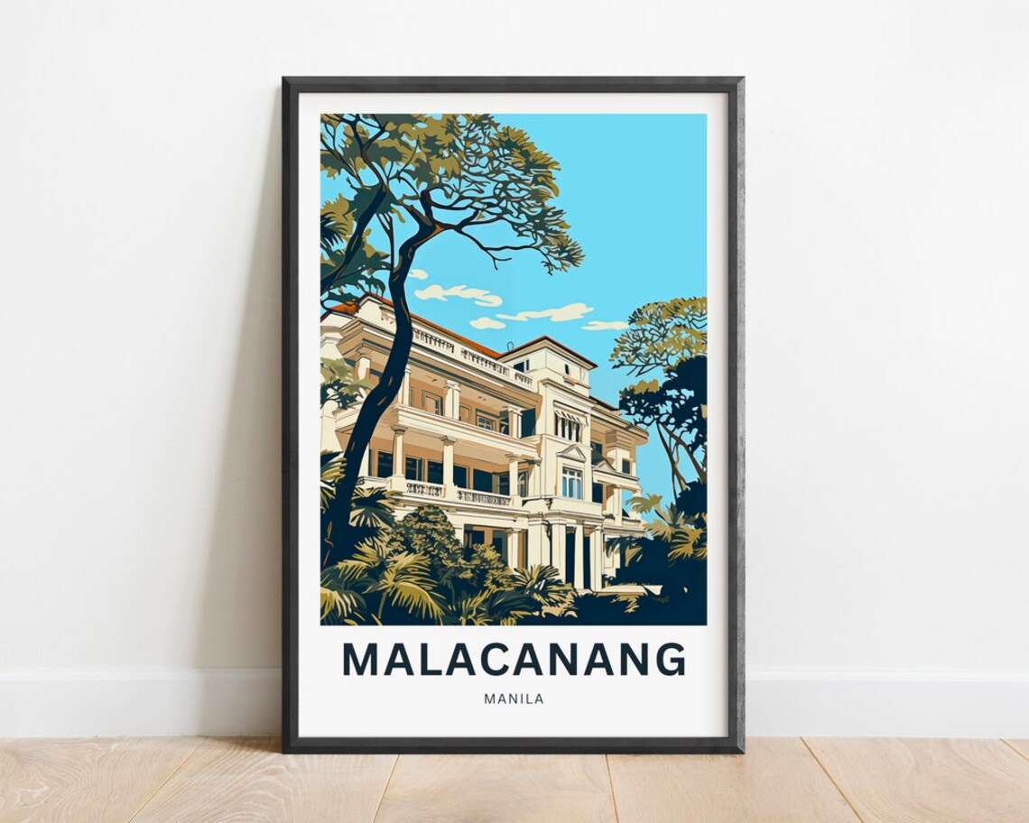 Malacanang Manila Philippines Historic Colonial Courtyard Poster