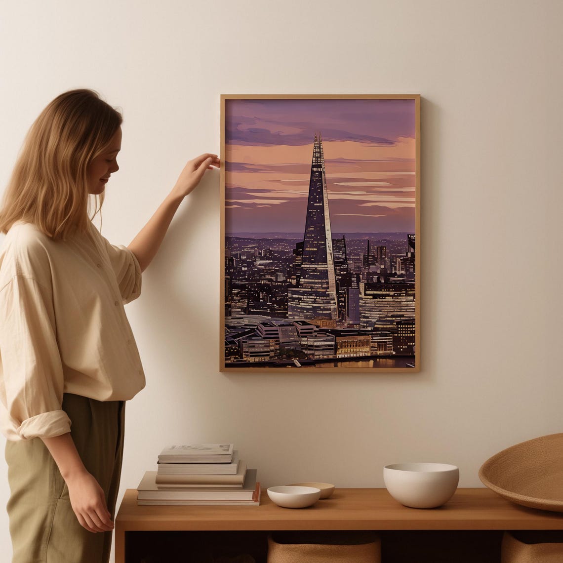 London Art Print London Wall Art Watercolor Art Painting London Gift London Poster Travel Poster Print London Artwork - Image 3