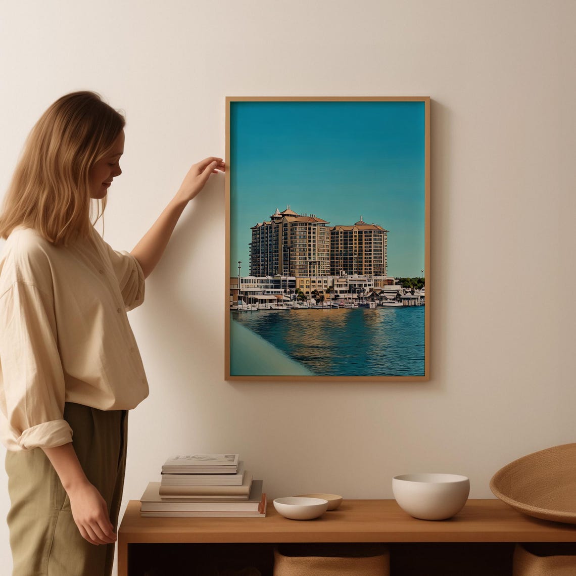 Destin Print Destin Watercolor Decor Destin Wall Art Travel Gift Unique Home Decor Travel Poster Print Destin Travel - Image 3