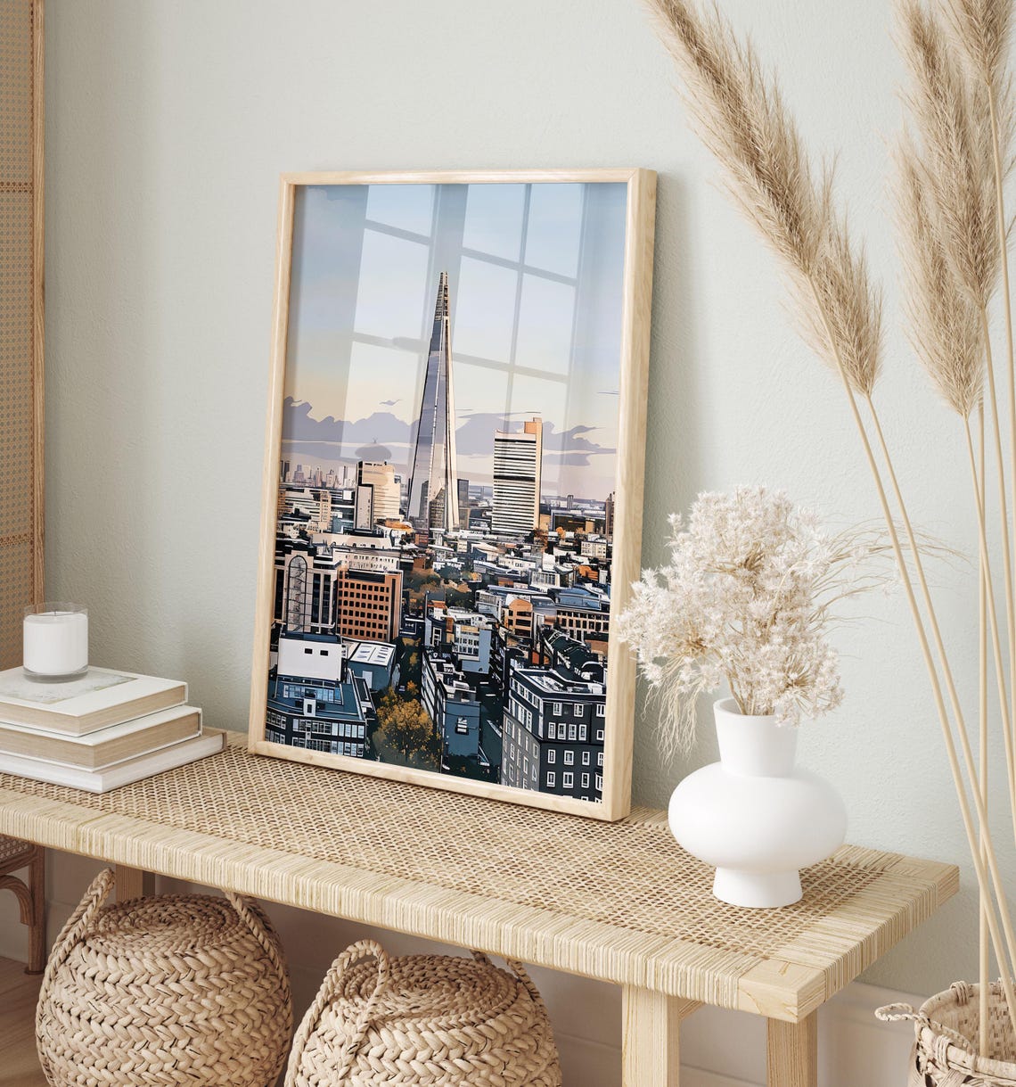 London Watercolor Painting London Art Print London Wall Art Travel Poster Travel Gift Art Print Unique Home Decor - Image 2